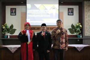 Pelantikan dan Pengambilan Sumpah Jabatan Panitera Muda Hukum