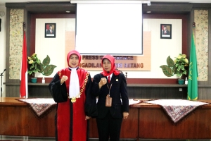 Pelantikan Dan Pengambilan Sumpah Jabatan Ibu Suparti, SH